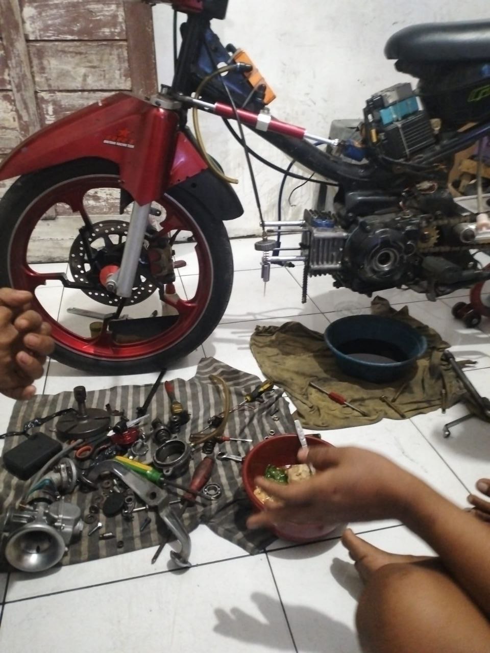 Yamaha Vega R Bore Up 250cc Modifikasi Ekstrem Power Gila