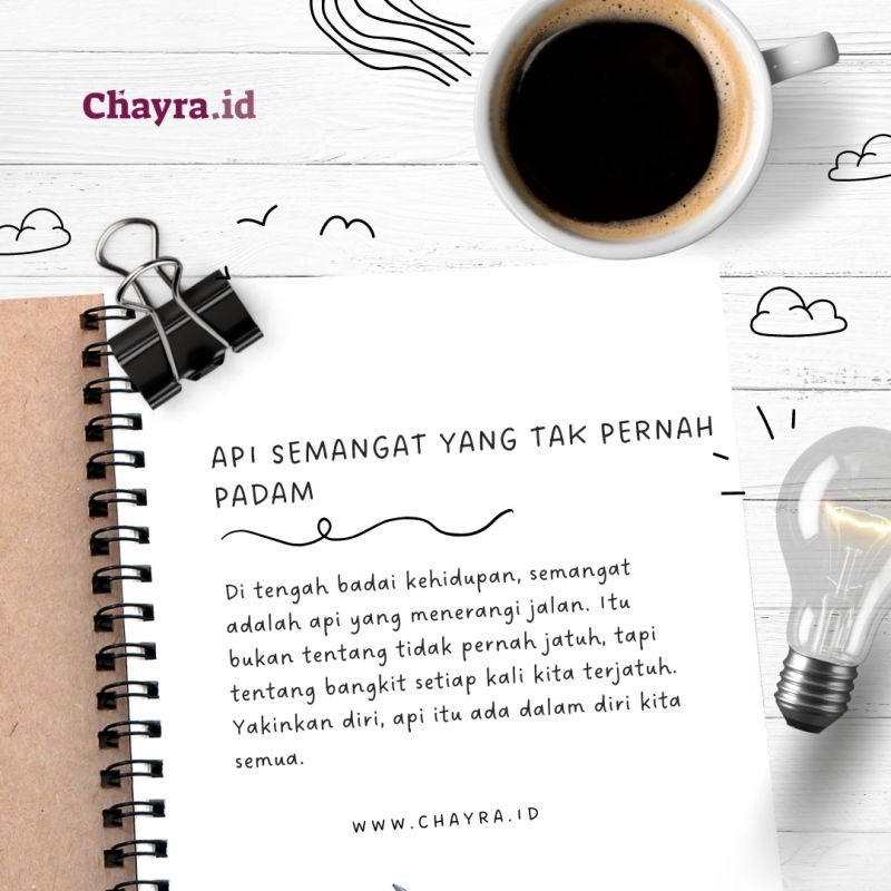 Pantang Berhenti Semangat yang Tak Pernah Padam